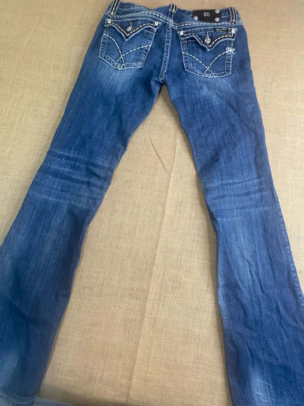 Miss Me Blue Bootcut Jeans - Picture 16 of 16